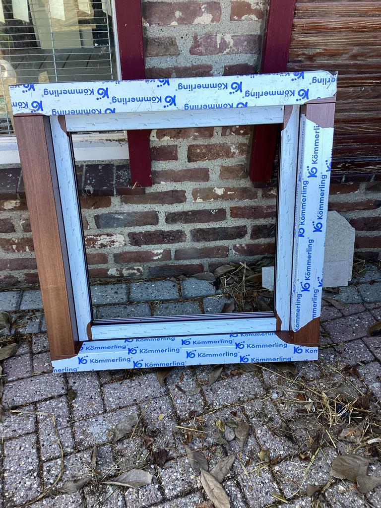 Kunststof kozijn draaikiep - Nieuwstaat, Kunststof, Raamkozijn, Zo goed als nieuw, Ophalen