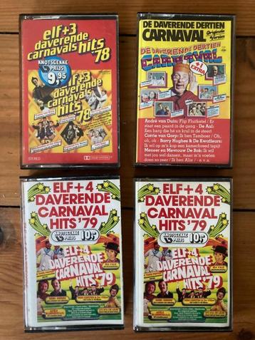 Jaren 70 carnaval hits carnavalsmuziek LP's cassettebandjes beschikbaar voor biedingen