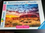 Ravensburger - Ayers Rock Australië - 1000 stuks, Ophalen of Verzenden, 500 t/m 1500 stukjes, Legpuzzel, Zo goed als nieuw