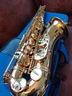 Jupiter 25 Edition tenorsax met massive zilveren hals, Ophalen, Zo goed als nieuw, Tenor, Met koffer