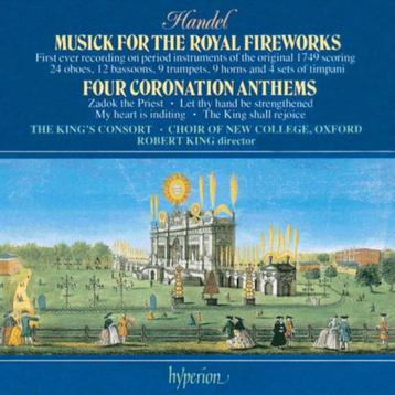 HANDEL Musick for the royal fireworks CD KING HYPERION beschikbaar voor biedingen