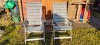 2 Crespo campingstoelen, Caravans en Kamperen, Ophalen, Gebruikt, Campingstoel