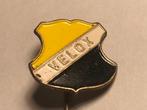 Metalen VELOX UTRECHT Voetbalclub Speld (Geel/Zwart)., Verzenden, Zo goed als nieuw, Sport, Speldje of Pin