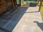 Lichtgrijze betontegels 60x60 cm, Tuin en Terras, Tegels en Klinkers, Ophalen, Zo goed als nieuw, 10 m² of meer, Beton
