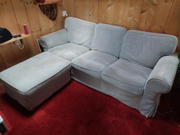 3 zitbank met voetenbank IKEA ektorp - afbeelding 1