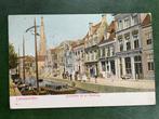 ansichtkaart van Leeuwarden, Voorstreek bij de Meelbrug., Verzamelen, Ansichtkaarten | Nederland, Verzenden, Voor 1920, Friesland