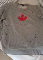 D squared 2 sweater grijs mt s orig, Dsquared2, Ophalen of Verzenden, Zo goed als nieuw, Grijs