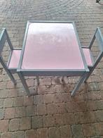Gratis!! Tafel en 2 stoeltjes, Ophalen, Gebruikt