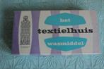 Het Textielhuis wasmiddel - jaren '60-'70, Antiek en Kunst, Curiosa en Brocante, Ophalen of Verzenden