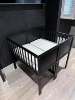 2x co-sleeper/ wieg in de kleur zwart - tweelingwieg, Kinderen en Baby's, Babywiegjes en Ledikanten, Ophalen, Zo goed als nieuw