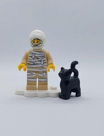 Lego minifiguur BAM mummy met kat (Halloween) beschikbaar voor biedingen