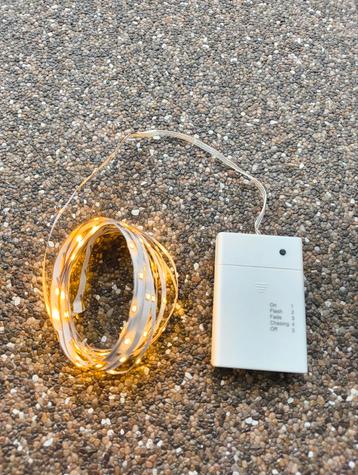 Ledstrip wit functies 3 meter batterij beschikbaar voor biedingen