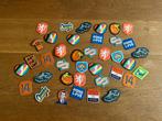 38 AH oranje badges, Verzamelen, Albert Heijn, Ophalen of Verzenden