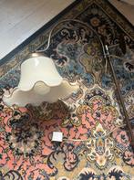 Vintage franse glazen lamp lantaarn, Ophalen of Verzenden