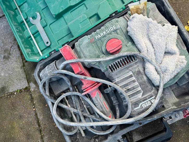 Parkside Boor- en Breekhamer PBH 1550 C1, Doe-het-zelf en Verbouw, Gereedschap | Boormachines, Gebruikt, Boor- en/of Breekhamer