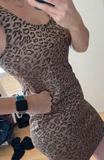Supertrash panter bruin metallic jurk maat L 40, Maat 38/40 (M), Bruin, Ophalen of Verzenden, Zo goed als nieuw