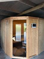 Finse sauna, 3/4 personen 400v, 9 kW., Sport en Fitness, Sauna, Ophalen, Zo goed als nieuw, Complete sauna