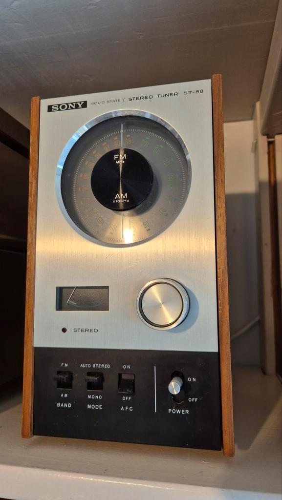 Sony ST-88 Tuner & TA-1010 Versterker - Legendarische Set, Audio, Tv en Foto, Stereo-sets, Gebruikt, Tuner of Radio, Sony, Losse componenten