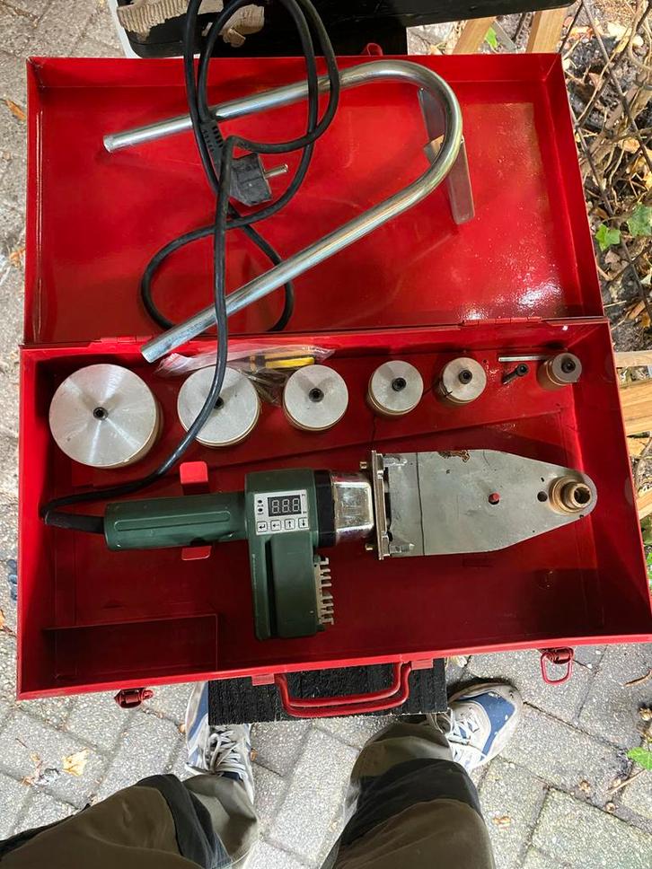 DEDRA DED7516 Kunststof Lasapparaat, Doe-het-zelf en Verbouw, Gereedschap | Handgereedschap, Gebruikt, Ophalen of Verzenden
