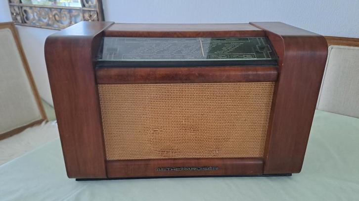 Vintage Buizenradio Aetherkruiser AK1462, Audio, Tv en Foto, Radio's, Gebruikt, Radio, Ophalen of Verzenden