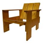 Kratstoel naar Gerrit Rietveld stoel, Vintage, Vintage, Ophalen of Verzenden, Zo goed als nieuw