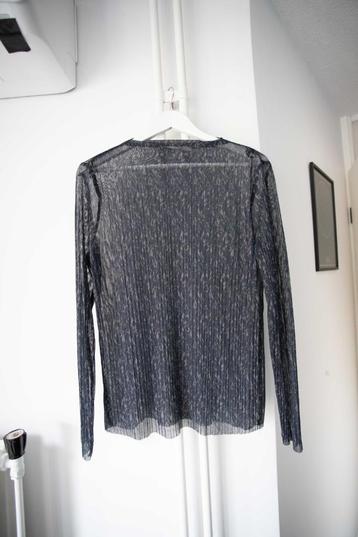 Mesh T-shirt met lange mouwen Yaya maat M beschikbaar voor biedingen