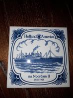 Onderzetter Holland Amerika Lijn, Verzamelen, Scheepvaart, Ophalen of Verzenden, Zo goed als nieuw, Motorboot, Overige typen
