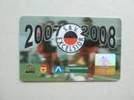 Seizoenclubcard  Excelsior 2007/2008  Groen Ongelopen, Ophalen of Verzenden, Zo goed als nieuw, Overige binnenlandse clubs, Overige typen