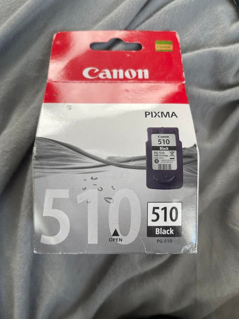 Canon PG-510 Zwart Cartridge - Nieuw, Computers en Software, Printerbenodigdheden, Ophalen of Verzenden, Nieuw, Cartridge