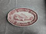 Ovale serveerschaal Villeroy & Boch Burgenland rood, Antiek en Kunst, Antiek | Servies los, Ophalen