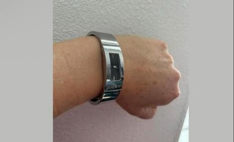 DKNY Horloge - ZGAN met nieuwe batterij, Sieraden, Tassen en Uiterlijk, Horloges | Dames, Staal, DKNY, Polshorloge, Ophalen of Verzenden