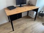 Ikea Arkelstorp bureau (hout, zwart, met lades), Huis en Inrichting, Bureaus, Ophalen, Gebruikt, Bureau
