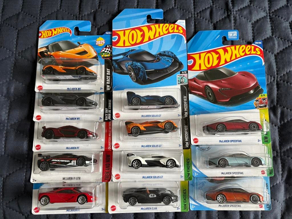 Hot Wheels McLaren Mainlines, Ophalen of Verzenden, Nieuw