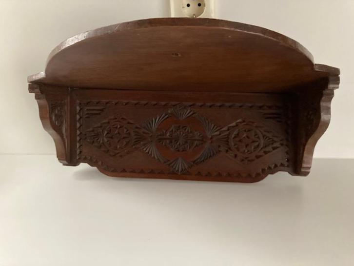 wandplank Friese kerfsnede prachtig houtsnijwerk, Antiek en Kunst, Antiek | Woonaccessoires, Ophalen of Verzenden