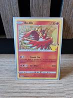 Ho-Oh 001/025 Holo Pokemon McDonald's 25th anniversary, Ophalen of Verzenden, Zo goed als nieuw, Meerdere kaarten
