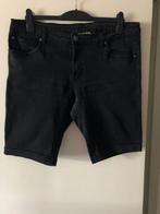 korte jeansbroek 46/48  antraciet, Kort, Maat 46/48 (XL) of groter, Ophalen of Verzenden, Zo goed als nieuw