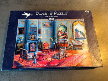 Bluebird puzzel 1000 stukjes The Music Room John O’brien beschikbaar voor biedingen
