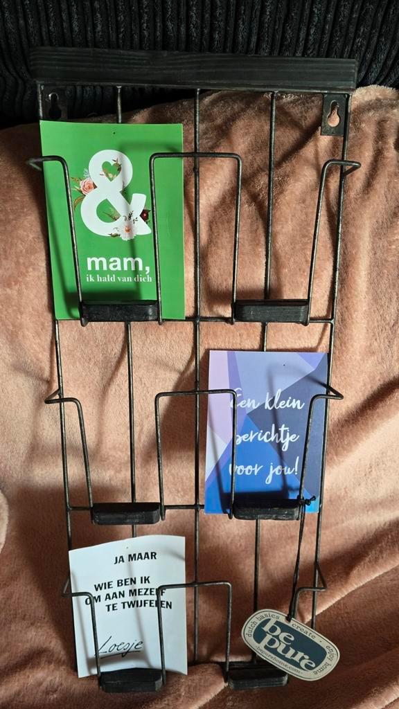 BE PURE NIEUW KAARTENREK -  24,- EURO = VASTE PRIJS, Huis en Inrichting, Woonaccessoires | Wanddecoraties, Nieuw, Ophalen of Verzenden