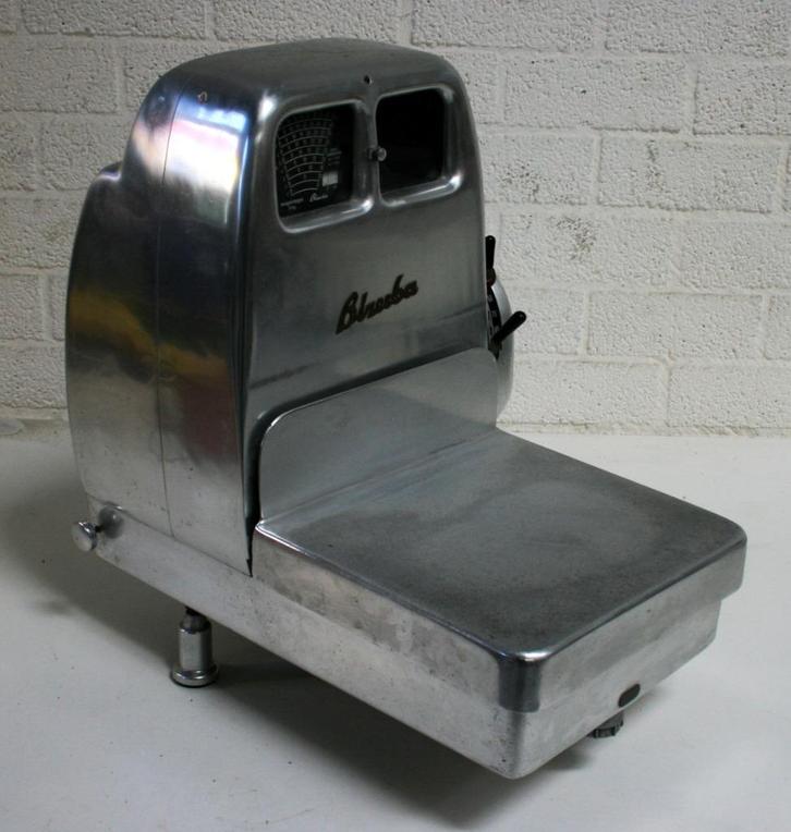 Vintage Bizerba elektronische weegschaal 1959, Witgoed en Apparatuur, Weegschalen, Niet werkend, Digitaal, Winkelweegschaal, 1 tot 500 gram