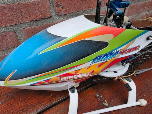 Hirobo Embla 450E RC Helikopter, Hobby en Vrije tijd, Modelbouw | Radiografisch | Helikopters en Quadcopters, Gebruikt, Helikopter