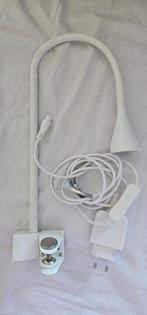 IKEA Bureaulamp navlinge  met Klem - Wit, Huis en Inrichting, Gebruikt, Ophalen of Verzenden, Modern, Minder dan 50 cm
