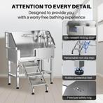 Honden bad| RVS Hondenverzorgingskuip, Niet ingevuld, Verzenden, Niet ingevuld, Nieuw