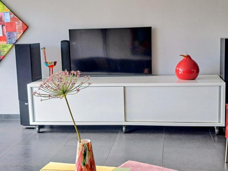 In opdracht gemaakt TV audio meubel, Huis en Inrichting, Kasten | Televisiemeubels, Zo goed als nieuw, Minder dan 100 cm, 200 cm of meer