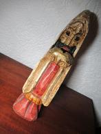 MONNIK oud helemaal gmaakt uit hout hoog 30 cm € 15, Ophalen of Verzenden