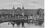 Amsterdam Centraal Station, Verzamelen, Ansichtkaarten | Nederland, Ophalen of Verzenden, 1920 tot 1940, Ongelopen, Noord-Holland