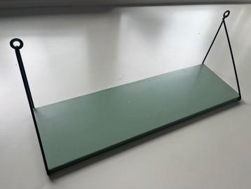 Vintage Wandplank Jaren 50 Groen beschikbaar voor biedingen