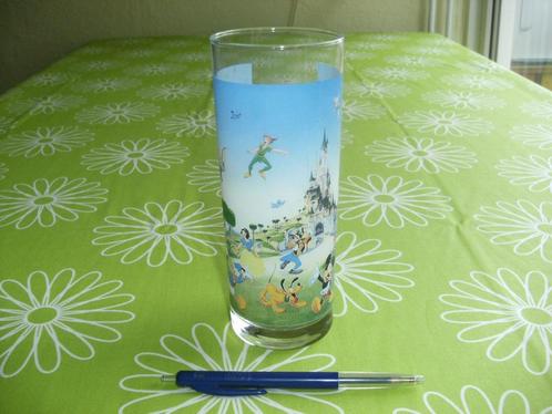 Longdrinkglas Disneyland Parijs, Verzamelen, Disney, Zo goed als nieuw, Servies, Mickey Mouse, Ophalen of Verzenden