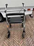 Rollator met zitje in hoogte verstelbaar en remmen, Ophalen