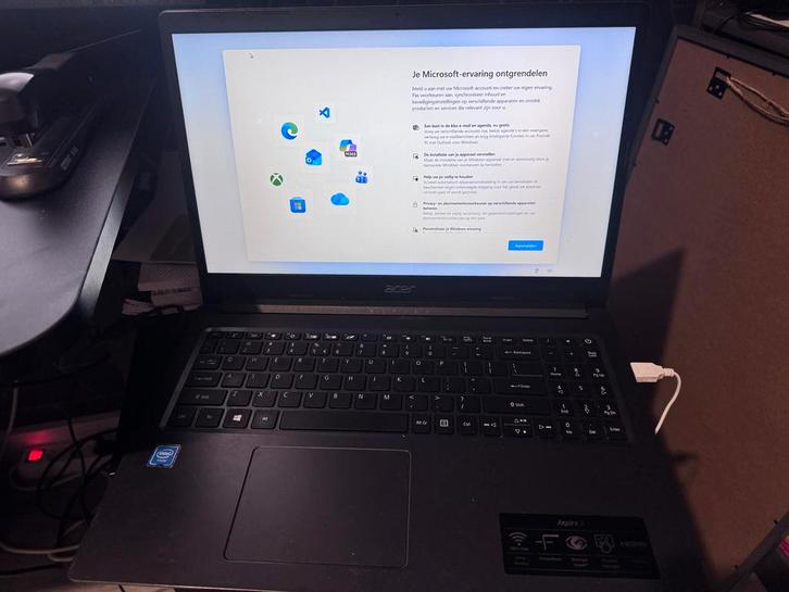 Acer Aspire 3 A315-34-C51B Laptop 15,6 inch, Computers en Software, Windows Laptops, Gebruikt, 15 inch, SSD, 2 tot 3 Ghz, 4 GB