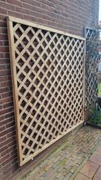 Nieuwe geimpregneerde houten trellis 180 x 180 cm, Tuin en Terras, Nieuw, Ophalen of Verzenden